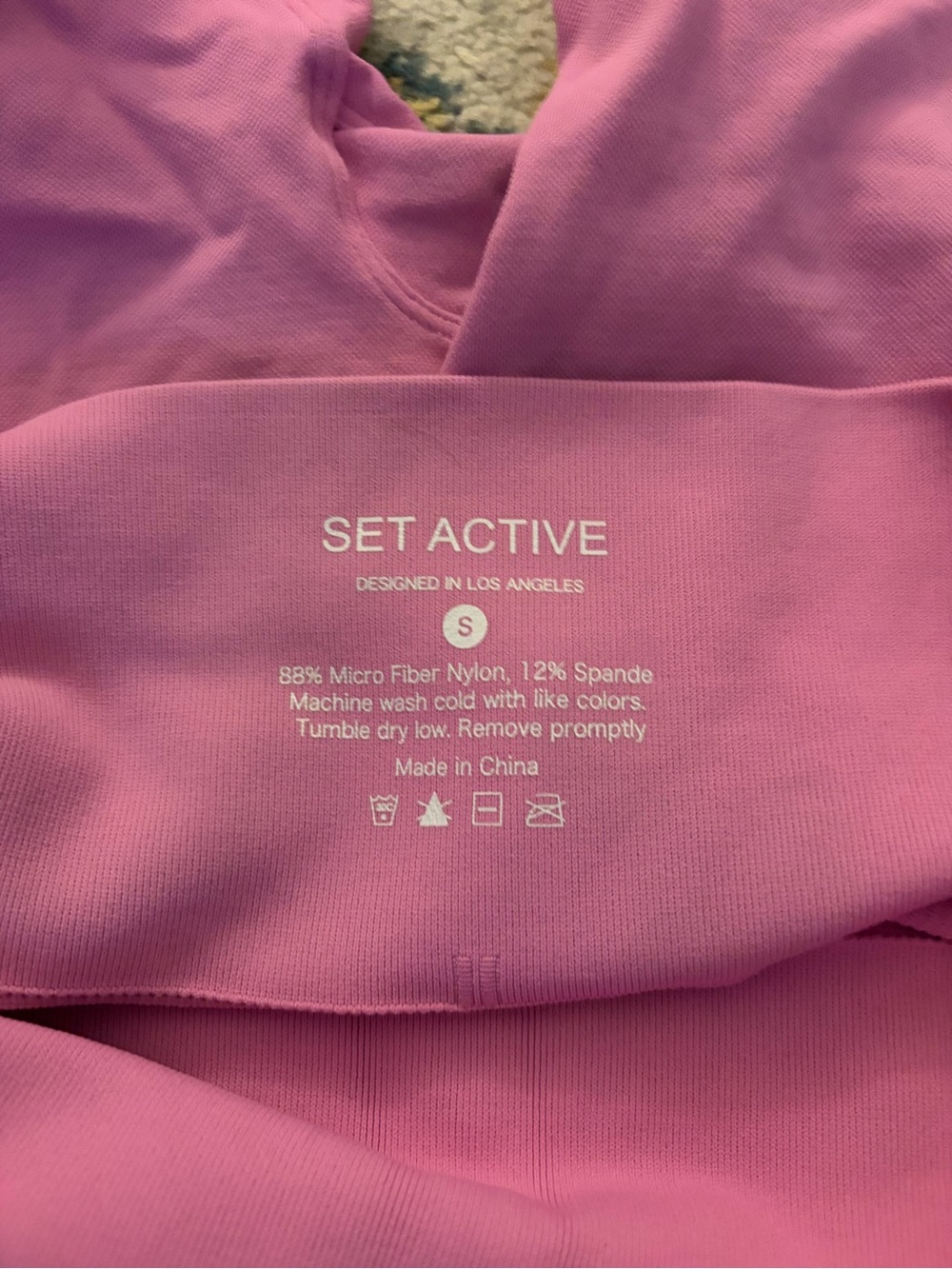 Pink set active shorts - Picture 3 of 3